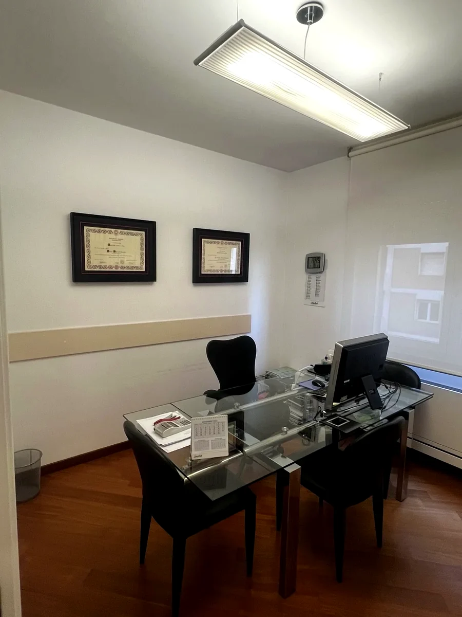 Sala di consultazione dello studio Murtas De Giorgio